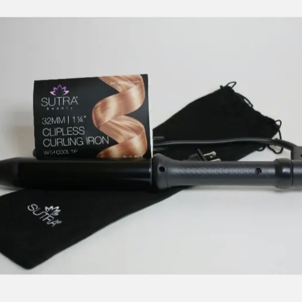 Sutra 32mm Clipless Curling Iron with Cool Tip
